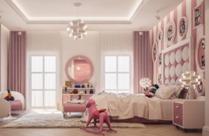 Thiết kế nội thất phòng ngủ dành cho trẻ em