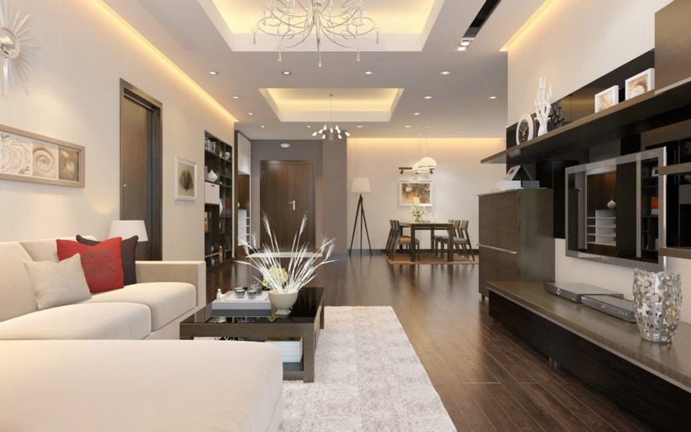 Thiết kế nội thất căn hộ theo trường phái hiện đại