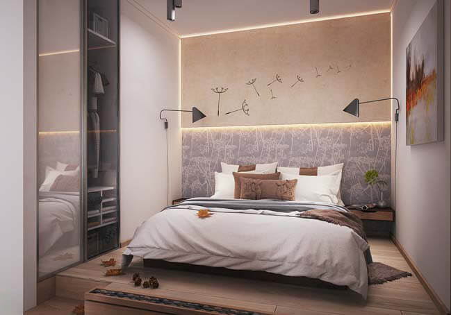 Phòng ngủ ấm áp với thiết kế cực kỳ tinh tế