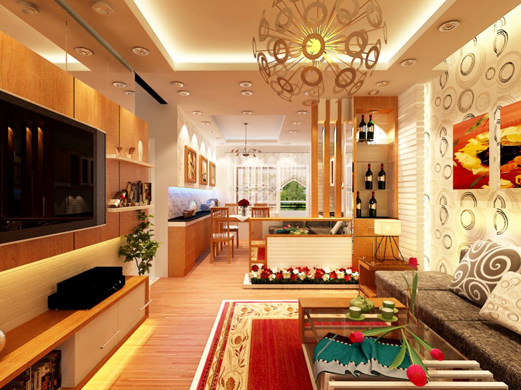 Thiết kế nội thất với ánh sáng có lẽ ánh sáng là một yếu tố ảnh hướng rất nhiều đến cảm xúc và tâm trạng của bạn cũng như những vị khách trong ngày Tết